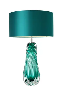 Teal Blown Glass Table Lamp | Eichholtz Barron