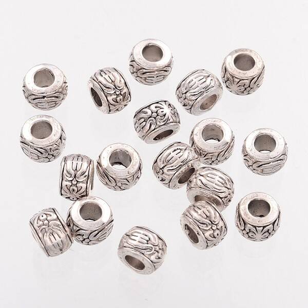 Rondelle Tibetan Style Spacer Beads