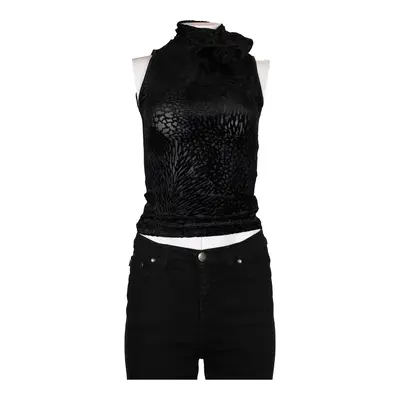 Armani Animal print Top - Small Black Viscose