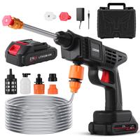 Cordless Pressure Washer, Portable Wireless Car Washer Equipped with Foam Spray Gun, Wireless Design, Convenient for Cleaning...
