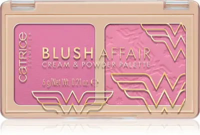 Catrice Wonder Woman duo of blush color 010 Champion for all 6 g