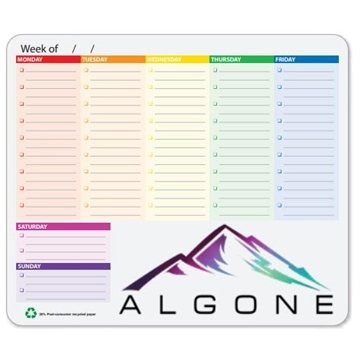 250 Custom 24 Sheet MousePaper, 7 1/4