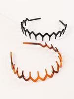 V-shaped Hair Band, Casual Random Color Wave Face Wash Headband for Women, Fall Clean Girl Summer Jewelry Accessories for Dai...