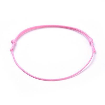 Eco-Friendly Korean Waxed Polyester Cord Bracelet Making
