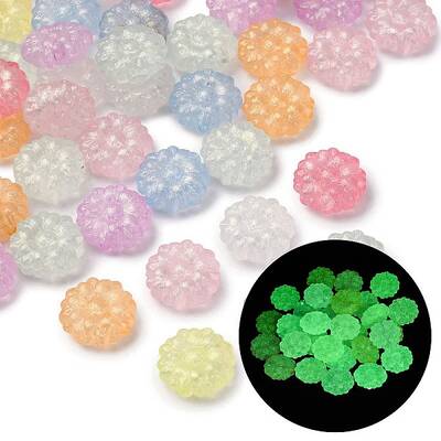Luminous Transparent Acrylic Beads