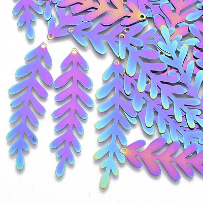 Ion Plating(IP) 201 Stainless Steel Filigree Big Pendants