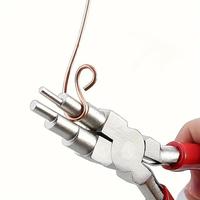 Jewelry Pliers, Carbon Steel Round Nose Needle Nose Pliers, Pliers for Ring DIY Jewelry Bail, Jewelry Making Tools, Hand Tool...