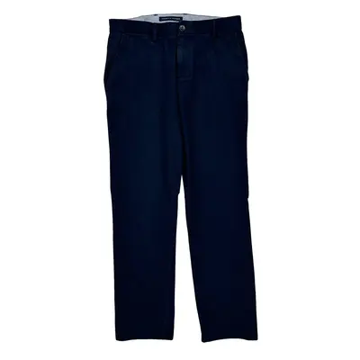 Tommy Hilfiger Slim Fit Trousers - 31W 29L Navy Cotton Blend