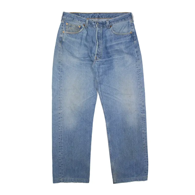 LEVI'S 510 Jeans Blue Denim Slim Skinny Mens W36 L29