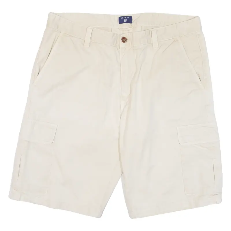 GANT Mens Cargo Shorts White L W35