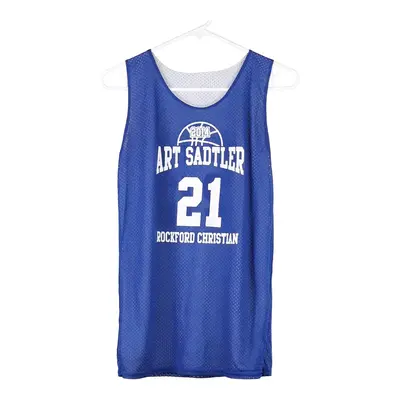 Age 13-15 Unbranded Reversible Jersey - Large Blue Polyester
