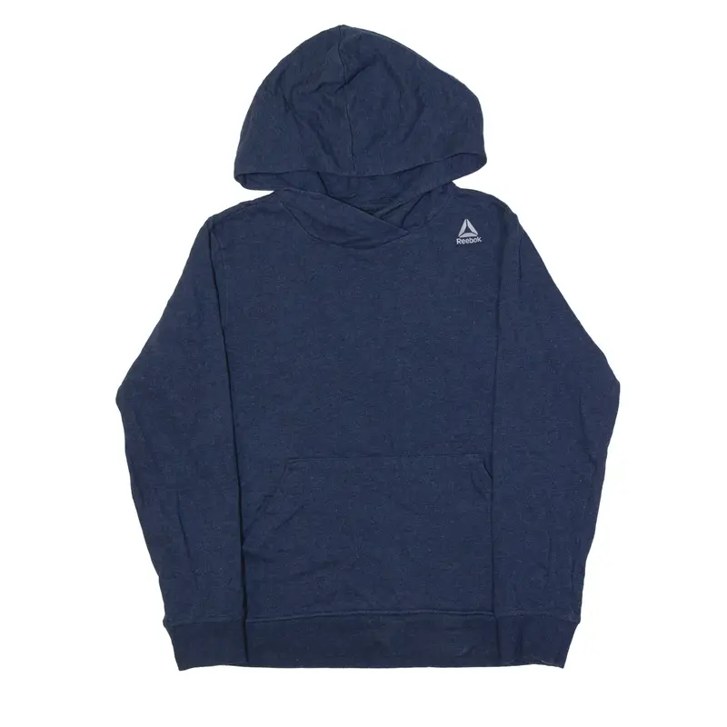 REEBOK Hoodie Blue Pullover Boys L