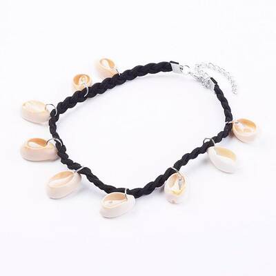 Fashion Style Cowrie Shell Charm Collar Choker Necklaces
