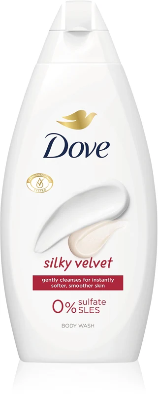 Dove Silky Velvet shower gel 450 ml