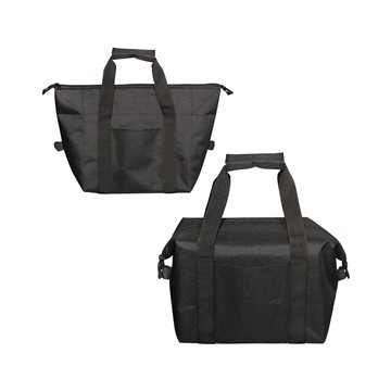25 Customized Collapsible Cooler Tote Bag - Insulated & 20-Can ...