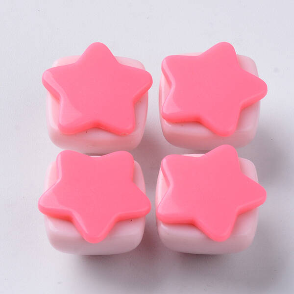 Opaque Acrylic Beads