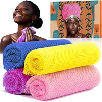 African Exfoliating Net Sponge, Bath Sponge for Smooth Skin, Hygienic Bath Sponge for Shower