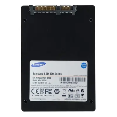 MZ-7PC512B Samsung 830 Series 512GB 2.5-inch 6GB/s SATA NAND MLC (Basic Kit) Solid State Drive
