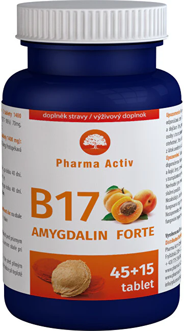 Pharma Activ B17 Amygdalin Forte 45 + 15 Compresse