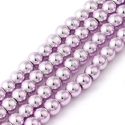 Electroplate Glass Beads Strands