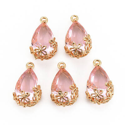 Transparent Glass Pendants