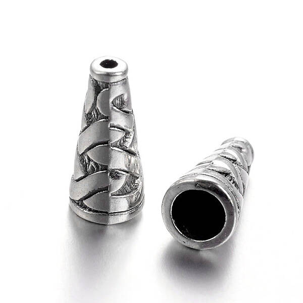 Tibetan Style Alloy Bead Cone