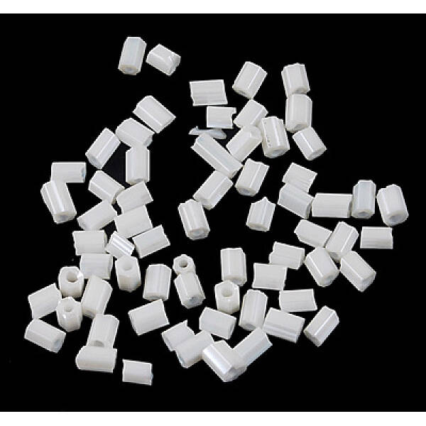 Two Cut Glass Seed Beads