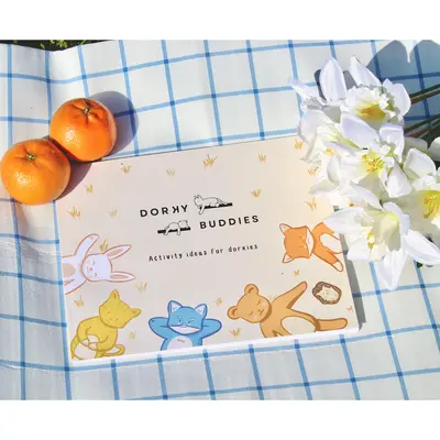 Activity ideas for dorkies - coloring book