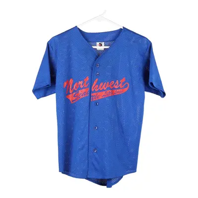 Age 11-12 High 5 Jersey - Medium Blue Polyester