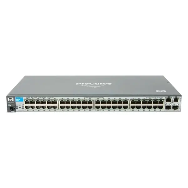 HP J9020-61001 | ProCurve 2510 Series 2510-48 48 x 10/100Base-TX RJ-45 and 2 x 1GbE RJ-45/SFP Dual Personality Uplink Ports L...