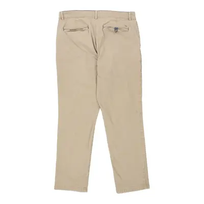 Calvin Klein Trousers - 36W 30L Brown Cotton Blend