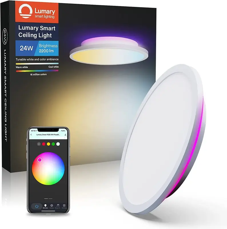 Lumary Wi-Fi Smart Ceiling Light With Ambient Light 24W