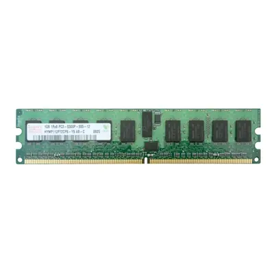 Hynix HYMP112P72CP8-Y5 | 1GB DDR2-667MHz PC2-5300 ECC Registered RDIMM CL5 1Rx8 1.8V 240-Pin Memory Module