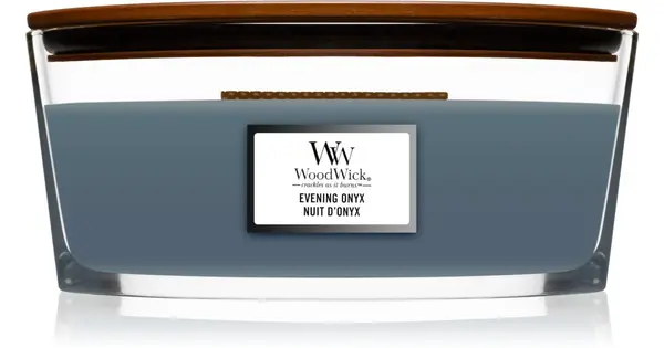 Woodwick Evening Onyx Ship (Evening Onyx) - Scented candle - 453.6 g