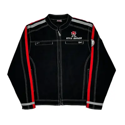 Chase Authentics Nascar Jacket - Large Black Polyester