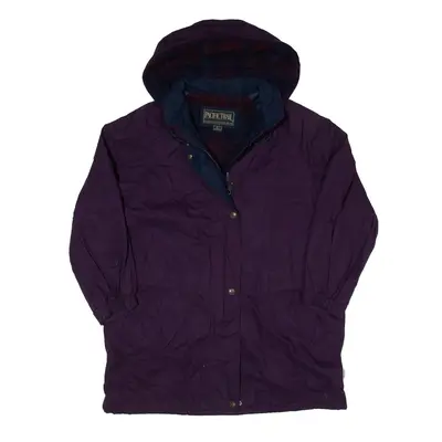 PACIFIC TRIAL Parka Coat Purple 90s Womens L