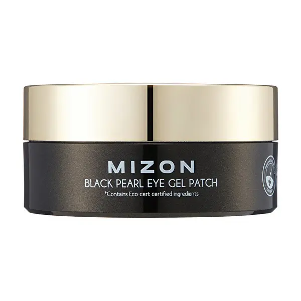 Mizon Maschera Idrogel Per Occhi Premium Con Perla Nera E Diamante Per Rughe E Occhiaie Black Pearl (Cerotto In Gel Per Occhi...
