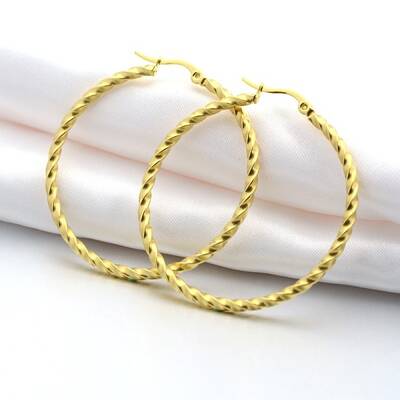 304 Stainless Steel Hoop Earring