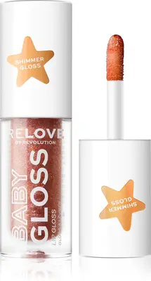 Revolution Relove Baby lip gloss bright color Pink Tulle 1.8ml