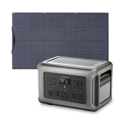 ALLPOWERS 3200W Solar Generator (R3500 + SF200 200W Flexible Solar Panel) R3500 +SF200 200W Solar Panel