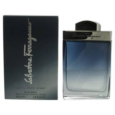 Salvatore Ferragamo Subtil Cologne for Men - Eau de Toilette Spray 3.4 oz