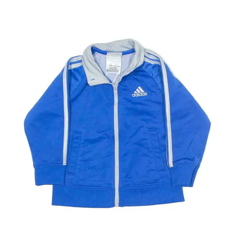ADIDAS 18 Months Track Jacket Blue Boys XS