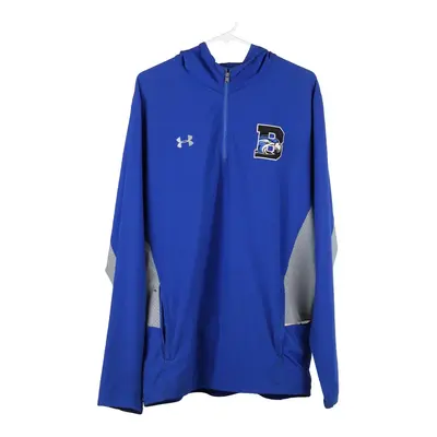 Fierce Hawk Under Armour College Jacket - Large Blue Polyester
