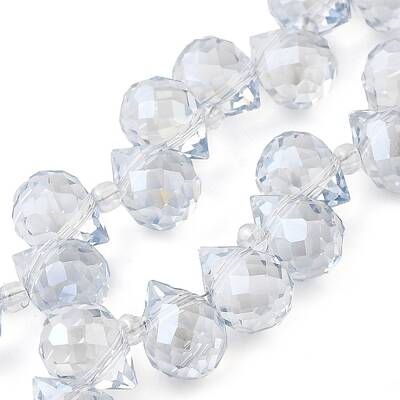 Electroplate Glass Beads Strands