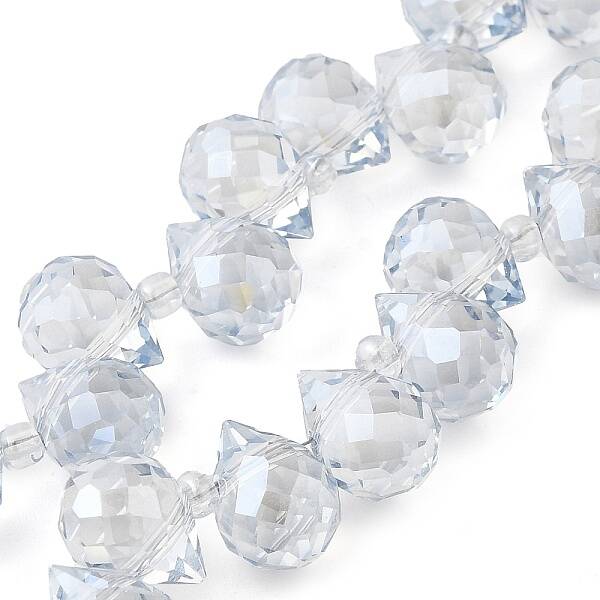 Electroplate Glass Beads Strands