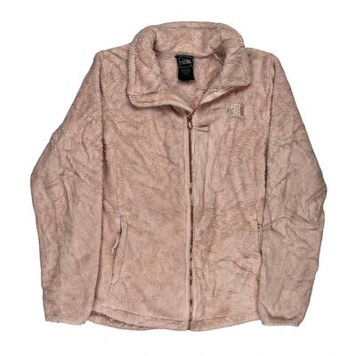 The North Face Fleece Jacket - Large Pink Polyester | Size: large