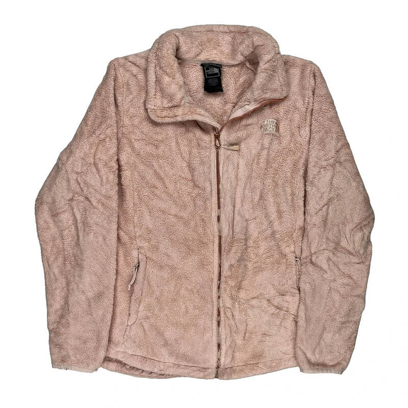 The North Face Fleece Jacket - Large Pink Polyester | Size: large