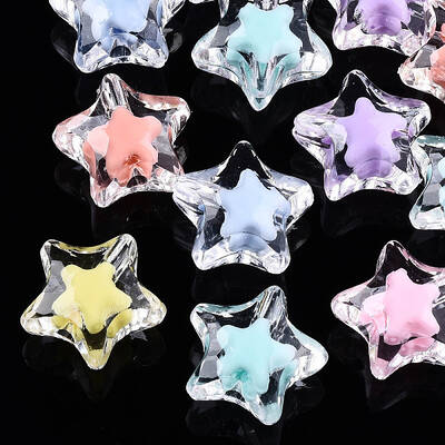 Transparent Acrylic Beads