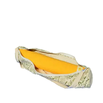 OMSutra Nari Shakti Yoga Rug Bag | Color: Printed in Orange