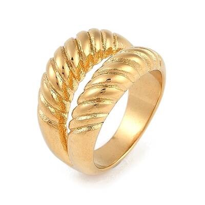 Ion Plating(IP) 304 Stainless Steel Finger Rings